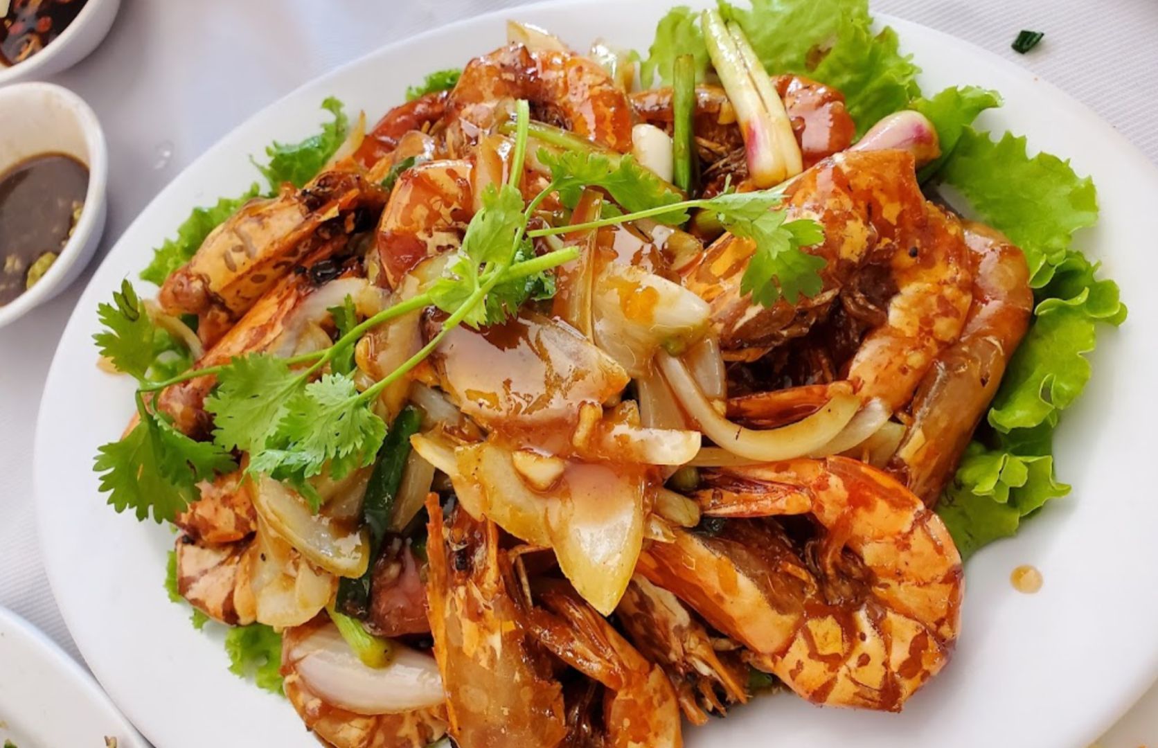 붕따우 해산물 새우볶음 사진