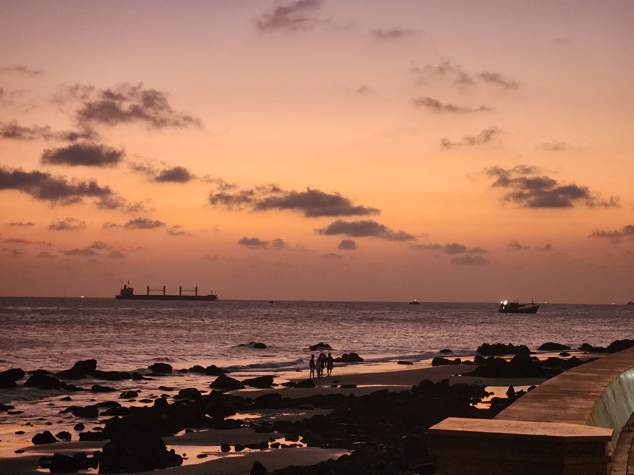 frontbeach-05 붕따우 프론트비치 노을 풍경 전경 사진