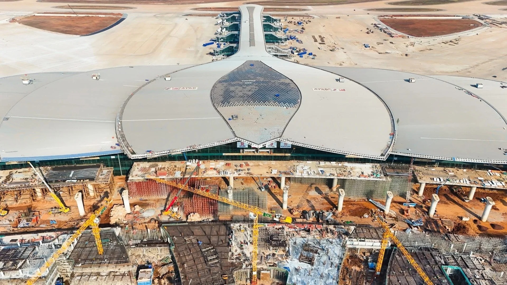 건설중인 롱탄국제공항 사진